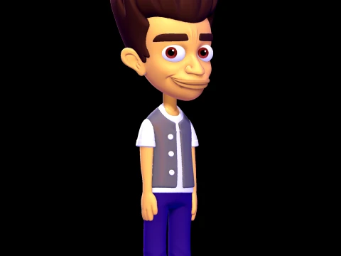 Jay Bilzerian - Big Mouth 3D Model