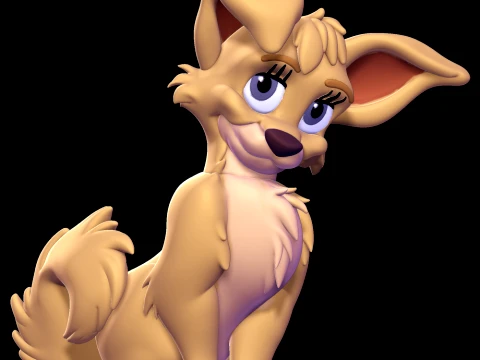 Melek - Leydi ve Serseri II Scamps Macerası 3D Model