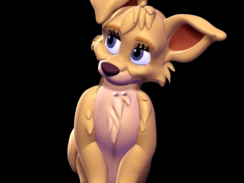 Angel - Lady and the Tramp II Scamps Adventure 3D Model