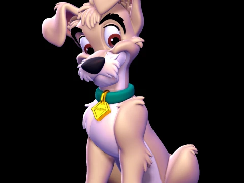Scamp - Leydi ve Serseri II Scamps Macerası 3D Model