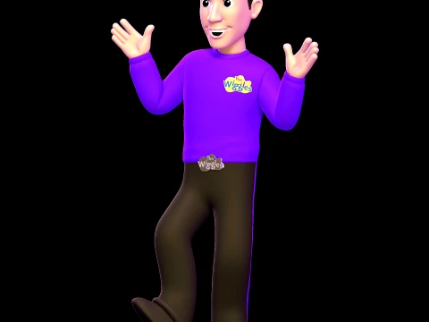 Jeff - The Wiggles 3D Model
