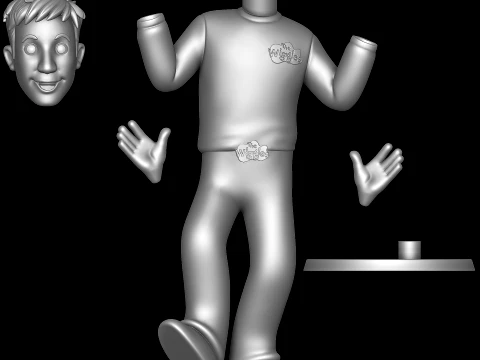 Jeff - The Wiggles 3D Model