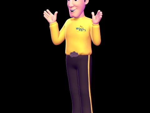 Greg - The Wiggles 3D Model