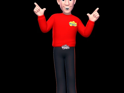 Murray Cook - Wiggles 3D Model