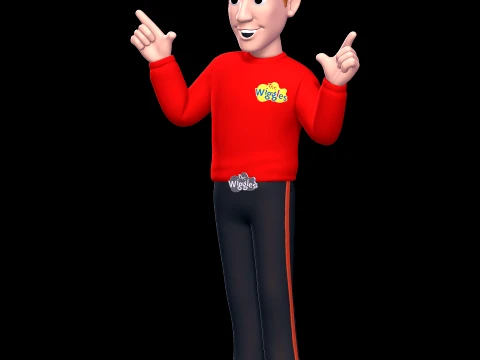 Murray Cook - The Wiggles 3D Model