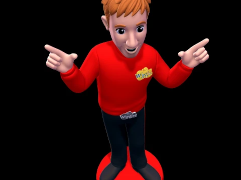 Murray Cook - The Wiggles 3D Model