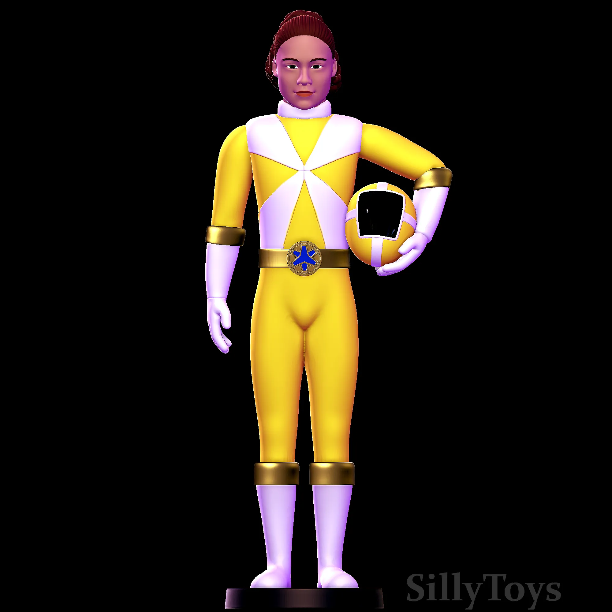 Kelsey Winslow - Power Rangers Lightspeed Rescue 3D Model .c4d .max .obj .3ds .fbx .stl .blend 