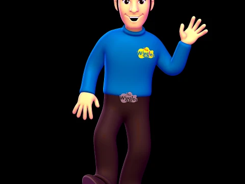 Anthony &ndash; Die Wiggles 3D Modell