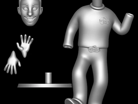 Anthony - The Wiggles 3D Model
