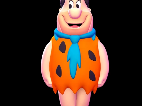 Fred Flintstone Modelo 3D