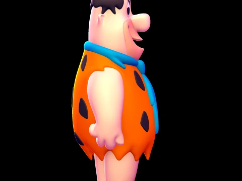 Fred Flintstone Modelo 3D