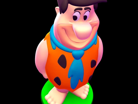 Fred Flintstone Modelo 3D