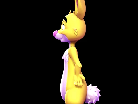 Rabbit - Winnie-the-Pooh 3D Model