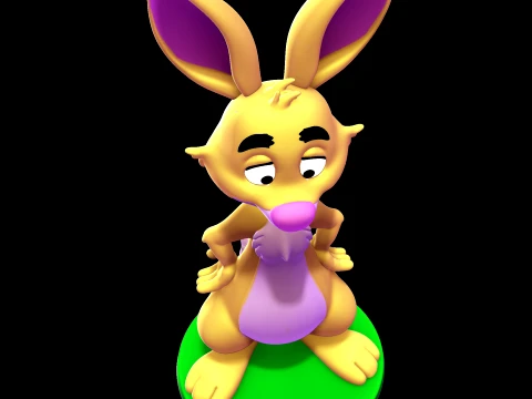 Rabbit - Winnie-the-Pooh 3D Model