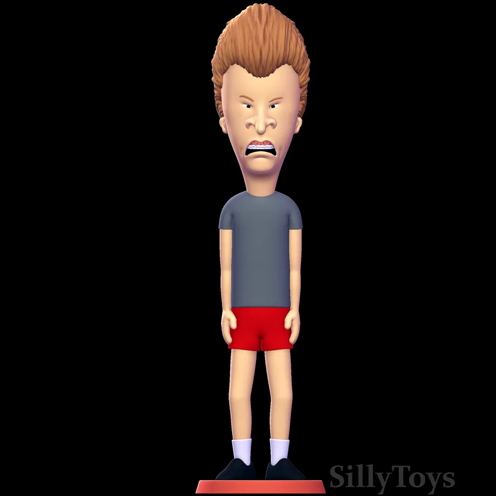 Butt-Head - Beavis and Butt-Head 3D Model .c4d .max .obj .3ds .fbx .stl .blend