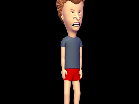Butt-Head - Beavis and Butt-Head 3D Model