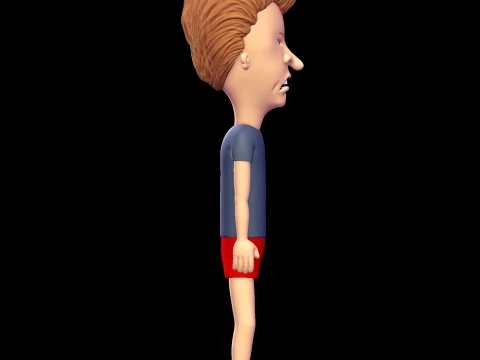 Butt-Head - Beavis and Butt-Head 3D Model