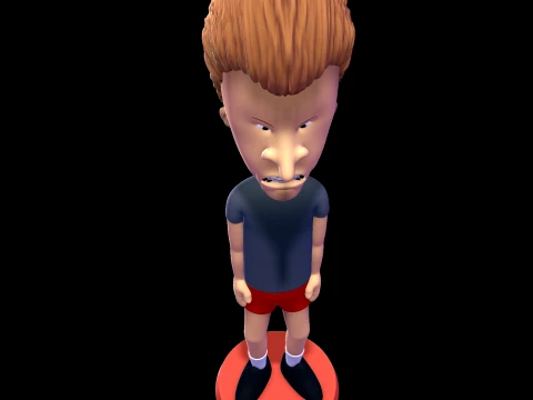 Butt-Head - Beavis and Butt-Head 3D Model