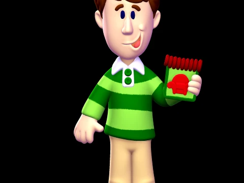 Steve - pistas de blues Modelo 3D