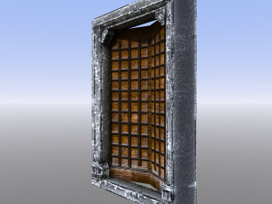 castle doors 3D Model