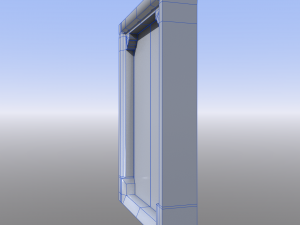 castle doors 3D Model
