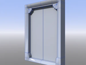 medieval dungeon door five pack 3D Model