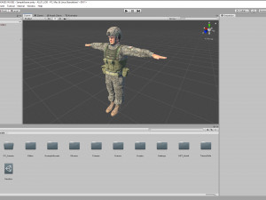 sgt smith modern american soldier aaa asset low-poly 3D Model