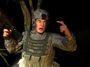 sgt smith modern american soldier aaa asset low-poly 3D Model