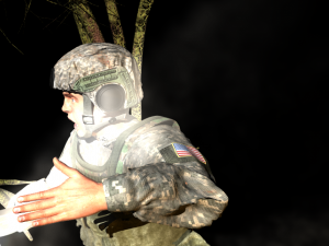 sgt smith modern american soldier aaa asset low-poly 3D Model