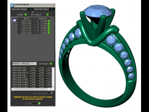 collection of 20 ladies diamond rings - 1 3Dプリントモデル