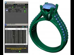 collection of 20 ladies diamond rings - 1 3Dプリントモデル