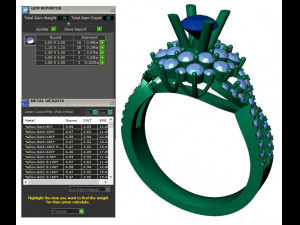 collection of 20 ladies diamond rings - 1 3Dプリントモデル