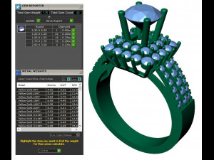 collection of 20 ladies diamond rings - 2 Modelo de Impressão 3D