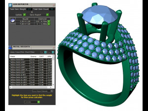 collection of 20 ladies diamond rings - 2 Modelo de Impressão 3D