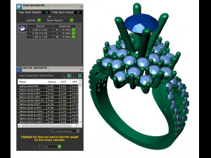 collection of 20 ladies diamond rings - 2 Modelo de Impressão 3D