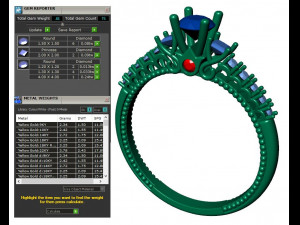 collection of 20 ladies diamond rings - 2 Modelo de Impressão 3D
