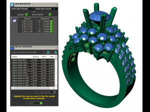 collection of 20 ladies diamond rings - 2 Modelo de Impressão 3D
