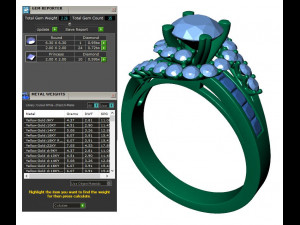 collection of 20 ladies diamond rings - 2 Modelo de Impressão 3D