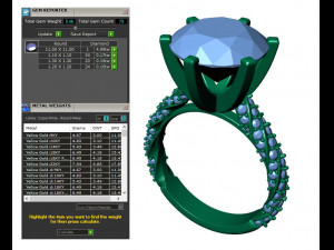 collection of 20 ladies diamond rings - 2 Modelo de Impressão 3D