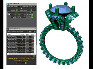 collection of 20 ladies diamond rings -3 Modelo de Impressão 3D