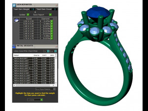 collection of 20 ladies diamond rings - 4 3D Принт Модель