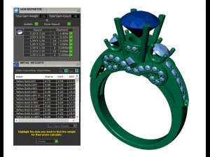 collection of 20 ladies diamond rings - 5 3D Print Model