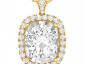 koleksi 20 liontin berlian - 1 Model Cetak 3D