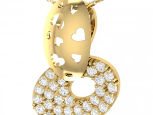 collection of 20 diamond pendant - 1 3D Print Model
