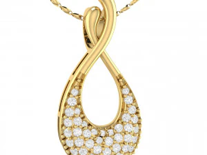 collection of 20 diamond pendant - 1 3D Print Model