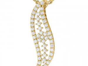 collection of 20 diamond pendant - 1 3D Print Model