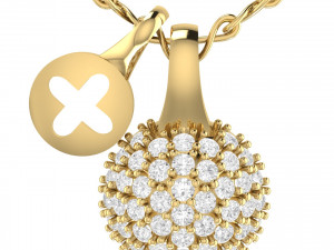 collection of 20 diamond pendant - 1 3D प्रिंट मॉडल