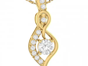collection of 20 diamond pendant - 1 3D Print Model