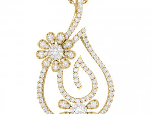 collection of 20 diamond pendant - 1 3D Print Model