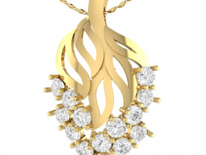 collection of 20 diamond pendant - 1 3D प्रिंट मॉडल